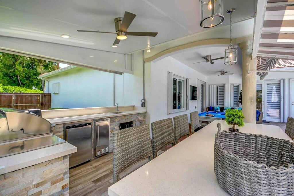 Miami 5Br Villa W Heated Pool, Games & Bbq L01 Катлер-Бей Екстер'єр фото