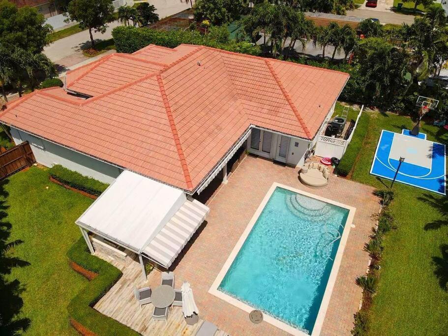 Miami 5Br Villa W Heated Pool, Games & Bbq L01 Катлер-Бей Екстер'єр фото