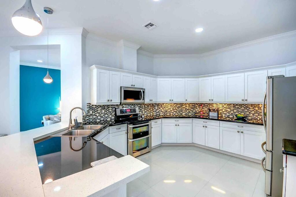 Miami 5Br Villa W Heated Pool, Games & Bbq L01 Катлер-Бей Екстер'єр фото