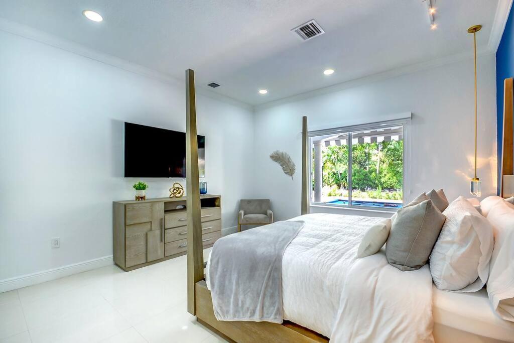 Miami 5Br Villa W Heated Pool, Games & Bbq L01 Катлер-Бей Екстер'єр фото