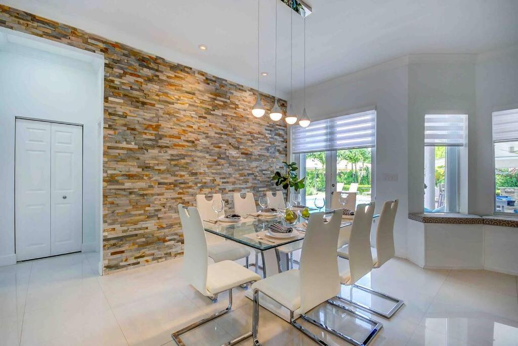 Miami 5Br Villa W Heated Pool, Games & Bbq L01 Катлер-Бей Екстер'єр фото