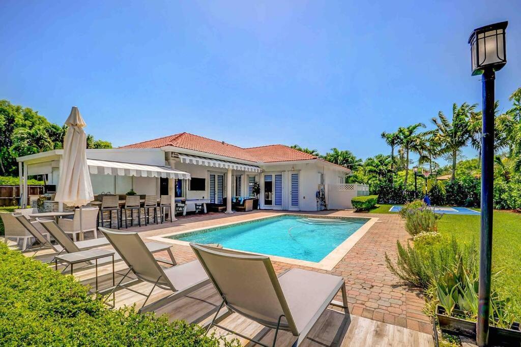 Miami 5Br Villa W Heated Pool, Games & Bbq L01 Катлер-Бей Екстер'єр фото