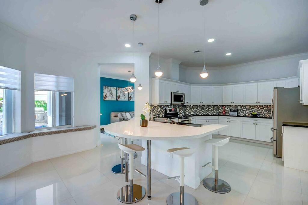 Miami 5Br Villa W Heated Pool, Games & Bbq L01 Катлер-Бей Екстер'єр фото