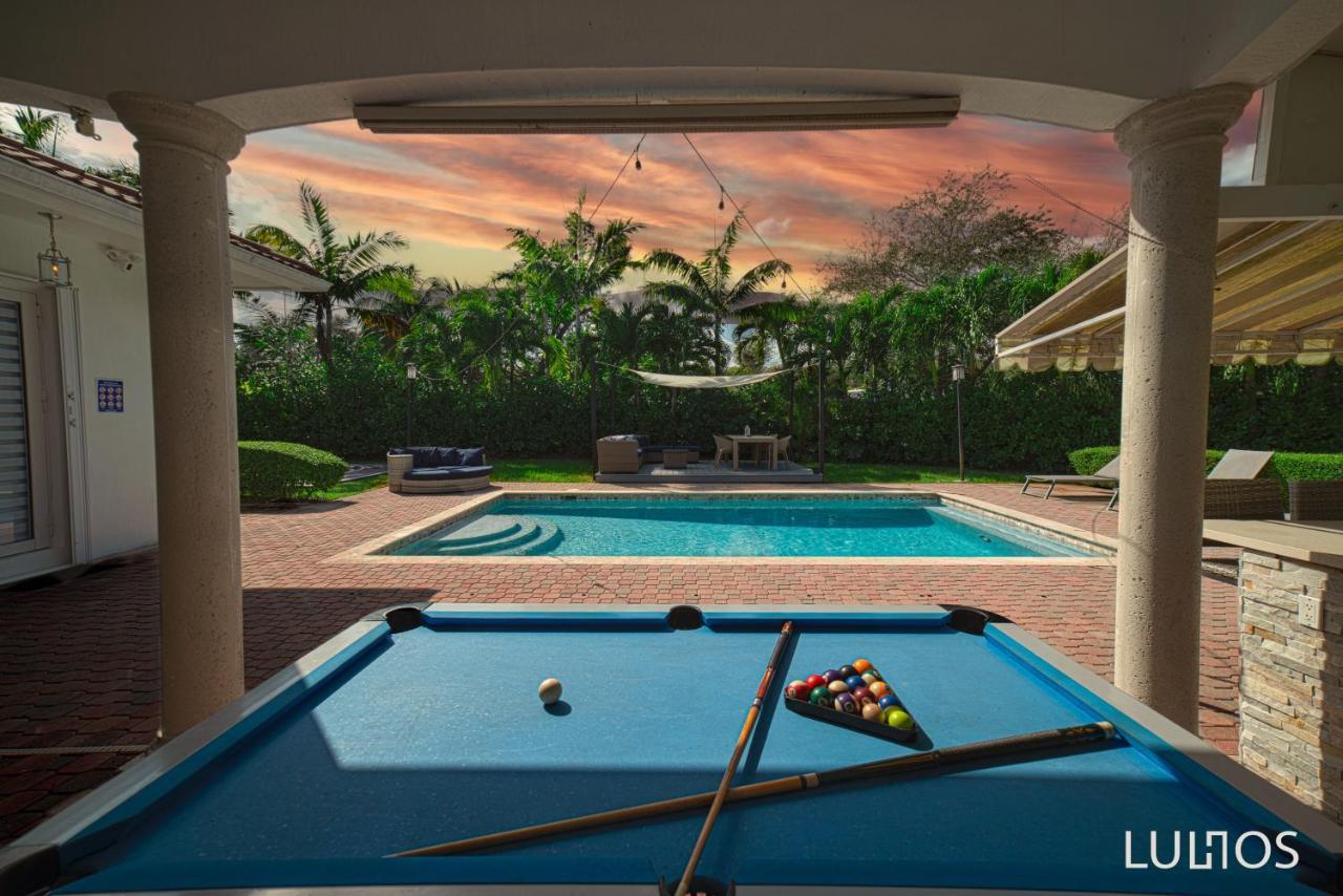 Miami 5Br Villa W Heated Pool, Games & Bbq L01 Катлер-Бей Екстер'єр фото