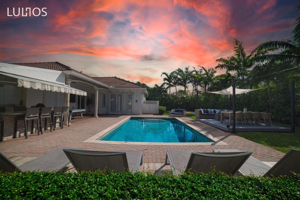 Miami 5Br Villa W Heated Pool, Games & Bbq L01 Катлер-Бей Екстер'єр фото