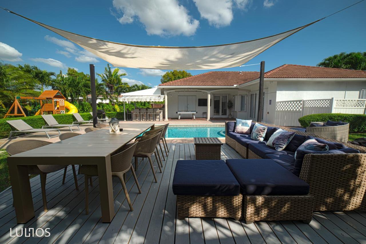 Miami 5Br Villa W Heated Pool, Games & Bbq L01 Катлер-Бей Екстер'єр фото